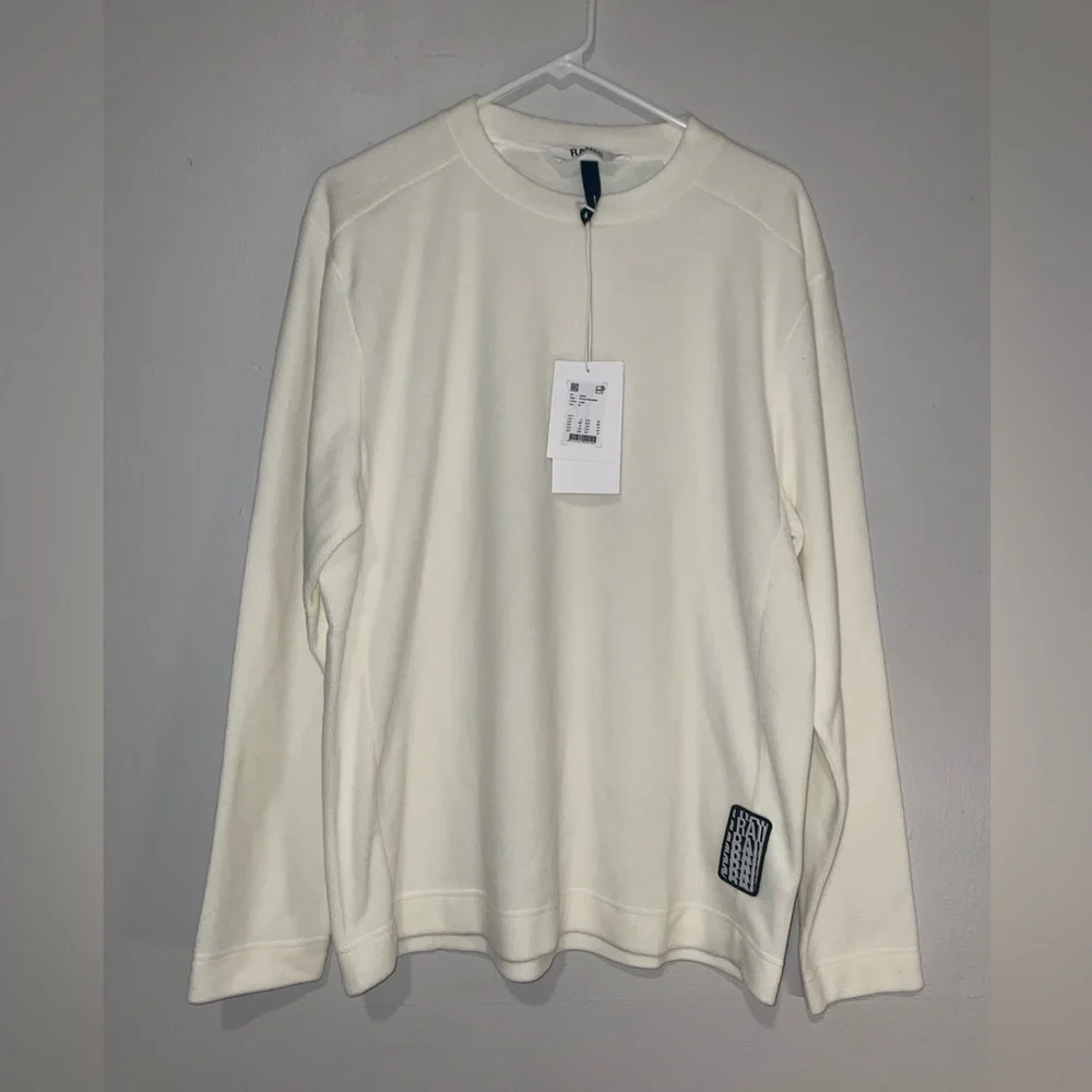 RAINS UNISEX CREWNECK FLEECE SWEATSHIRT - Picture 1 of 7